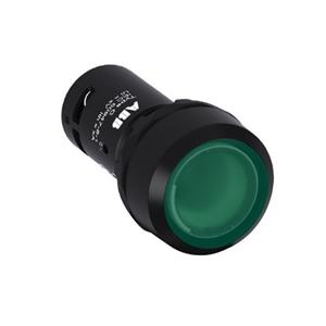 ABB CP1-11G-10 Φ22开孔 紧凑平型 塑料前圈 1NO（自复位）带灯按钮 