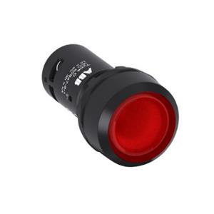 ABB CP1-12R-10 Φ22开孔 紧凑平型 塑料前圈 1NO（自复位）带灯按钮 