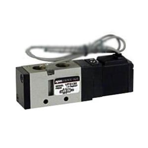 SMC VKF334-5DO-Q DC24V VKF300系列DIN形插座式 (不带插头) 三通二位电磁阀