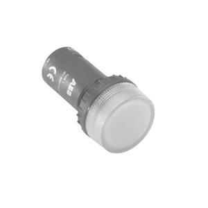 ABB CL-523W Φ22开孔 交流230V 白色 圆平型LED指示灯 