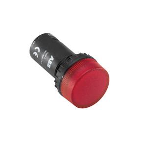 ABB CL-523R Φ22开孔 交流230V 红色 圆平型LED指示灯 