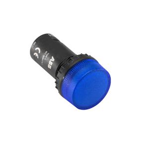 ABB CL-520L Φ22开孔 直流220V 蓝色 圆平型LED指示灯 