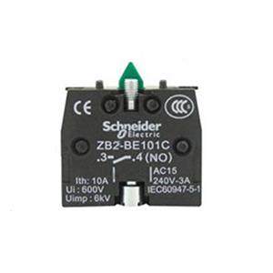 施耐德 ZB2BE101C XB2B系列开关用 1NO 常开触点 