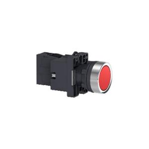 施耐德 红色 XA2塑料系列 XA2EW34B1 φ22mm 24VAC/DC 1NO LED带灯按钮(弹簧返回）