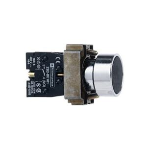 施耐德 黑色 XB2BA22C φ22mm 1NC 弹簧复位 圆平头通用型按钮