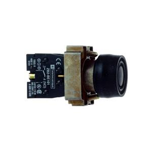 施耐德 黑色 XB2BP21C φ22mm 1NO 弹簧复位 带罩头通用型按钮