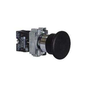 施耐德 黑色 XB2BC21C φ22mm 1NO 弹簧复位 蘑菇头40mm通用型按钮