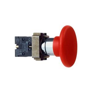 施耐德 红色 XB2BR42C φ22mm 1NC 弹簧复位 蘑菇头60mm通用型按钮