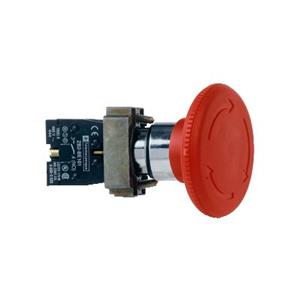 施耐德 红色 XB2BS642C φ22mm 1NC 转动复位 锁扣蘑菇头60mm通用型按钮