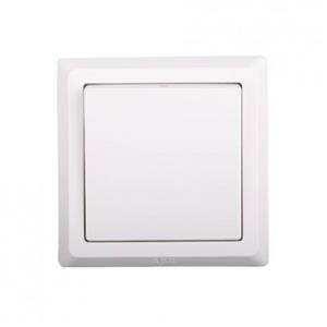 ABB AE101 暗装 白色 一开 单控 墙壁开关（AE德逸）