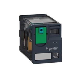 施耐德 Zelio Relay RXM-A系列 RXM2AB2E7 触点数量2C/O AC48V 12A 带LED小型继电器